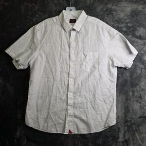 UNTUCKit Riverside Mens Short Sleeve Button Down Sz Large
